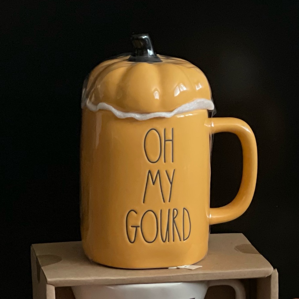 Rae Dunn cups “Oh My Gourd”